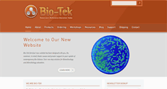 Desktop Screenshot of biotek.com.au